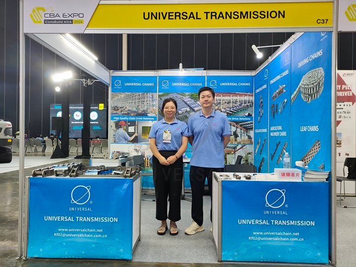 环球链条精彩亮相2024年泰国工程机械展 CBA EXPO