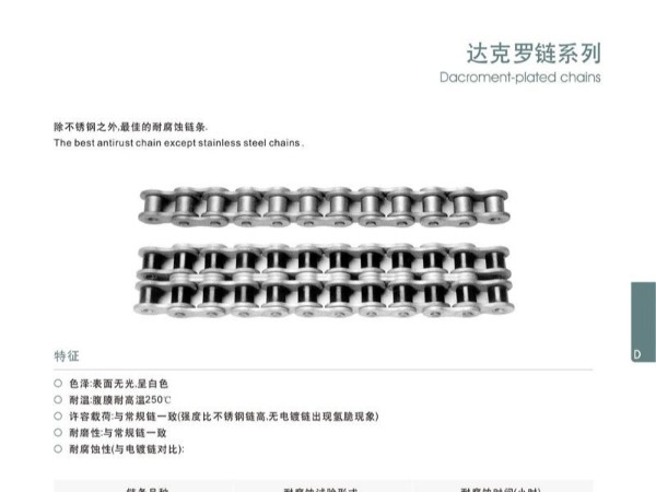 达克罗链系列
