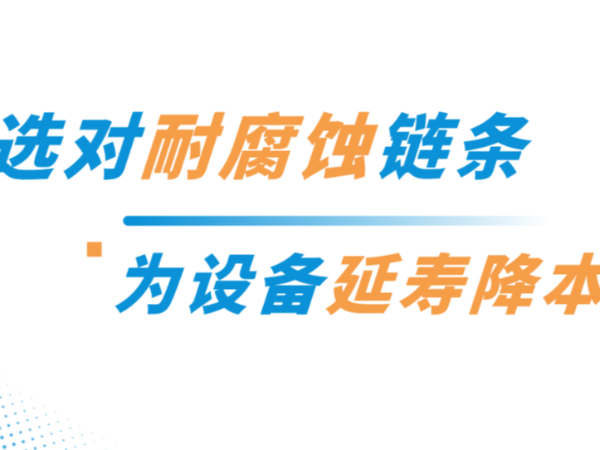 “链”接可靠 | 腐蚀工况下，链条寿命如何保障？