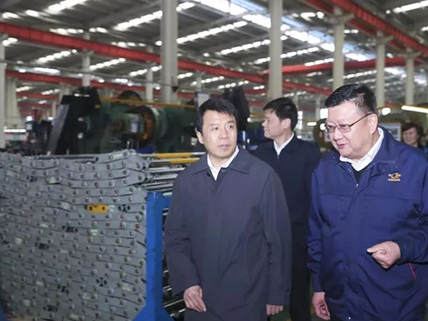 泰州市委书记史立军调研环球传动泰州有限公司
