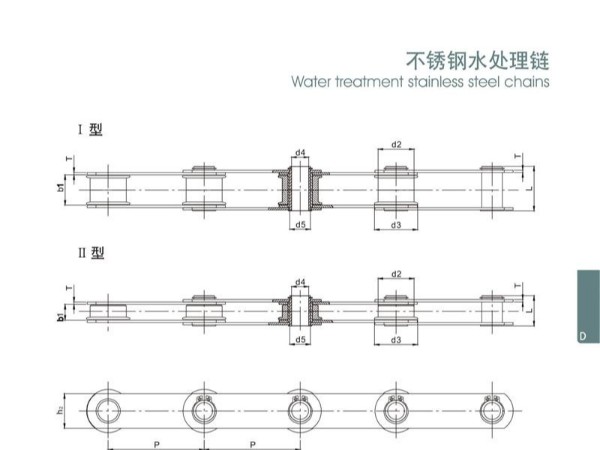 不锈钢水处理链